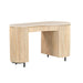 Brix Eettafel Mangohout Beige 136x60 cm-Bureaus-Livingfurn