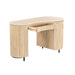 Brix Eettafel Mangohout Beige 136x60 cm-Eettafels-Livingfurn