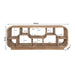 Brix Eettafel Mangohout Bruin 130x40x50 cm-Eettafels-Livingfurn