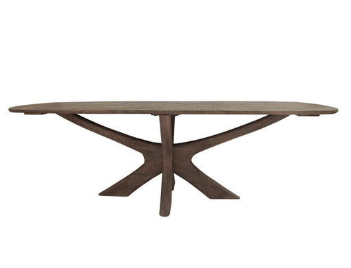 Brix Eettafel Mangohout Bruin 250x105 cm-Eettafels-Livingfurn