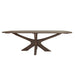 Brix Eettafel Mangohout Bruin 250x105 cm-Eettafels-Livingfurn