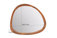 Brix Eettafel Mangohout Bruin 80 cm-Eettafels-Livingfurn