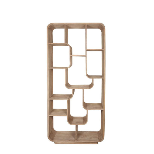 Brix Eettafel Mangohout Bruin 90x30x190 cm-Boekenkasten-Livingfurn