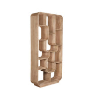 Brix Eettafel Mangohout Bruin 90x30x190 cm-Boekenkasten-Livingfurn