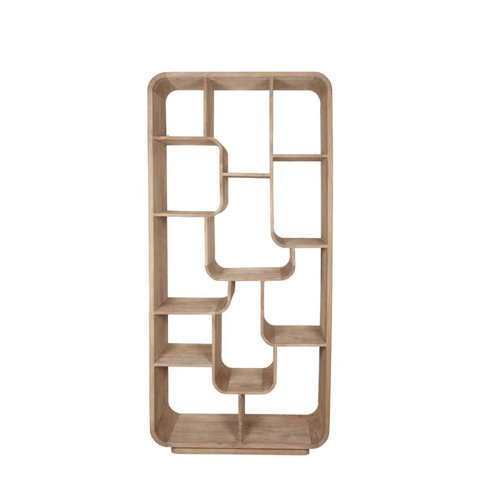 Brix Eettafel Mangohout Bruin 90x30x190 cm-Eettafels-Livingfurn