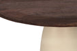 Brix Eettafel Mangohout Crème wit 120x140 cm-Eettafels-Livingfurn