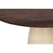 Brix Eettafel Mangohout Crème wit 120x140 cm-Eettafels-Livingfurn