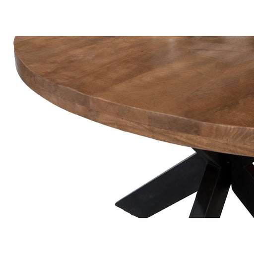Brix Eettafel Mangohout Naturel hout 140 cm-Eettafels-Livingfurn
