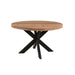 Brix Eettafel Mangohout Naturel hout 140 cm-Eettafels-Livingfurn