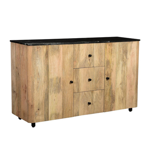 Brix Eettafel Mangohout Naturel hout 143x45 cm-Eettafels-Livingfurn