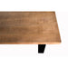 Brix Eettafel Mangohout Naturel hout 160x90 cm-Eettafels-Livingfurn