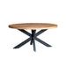 Brix Eettafel Mangohout Naturel hout 160x90 cm-Eettafels-Livingfurn