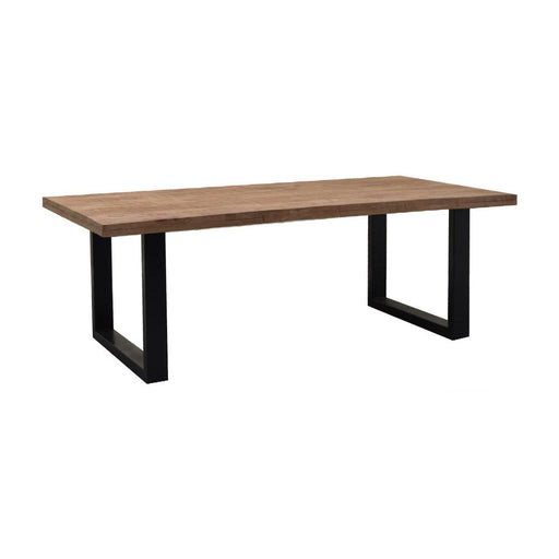 Brix Eettafel Mangohout Naturel hout 160x90 cm-Eettafels-Livingfurn