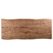 Brix Eettafel Mangohout Naturel hout 180x90 cm - 11980-Eettafels-Livingfurn