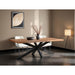 Brix Eettafel Mangohout Naturel hout 200x100 cm - 11977-Eettafels-Livingfurn