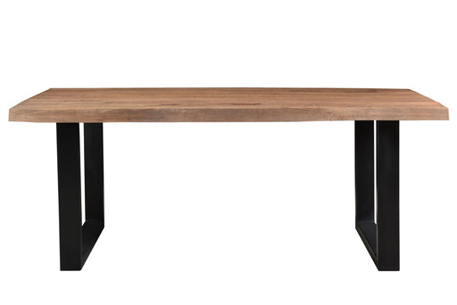 Brix Eettafel Mangohout Naturel hout 200x100 cm - 11995-Eettafels-Livingfurn