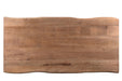 Brix Eettafel Mangohout Naturel hout 200x100 cm - 11995-Eettafels-Livingfurn
