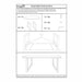 Brix Eettafel Mangohout Naturel hout 200x100 cm - 11995-Eettafels-Livingfurn