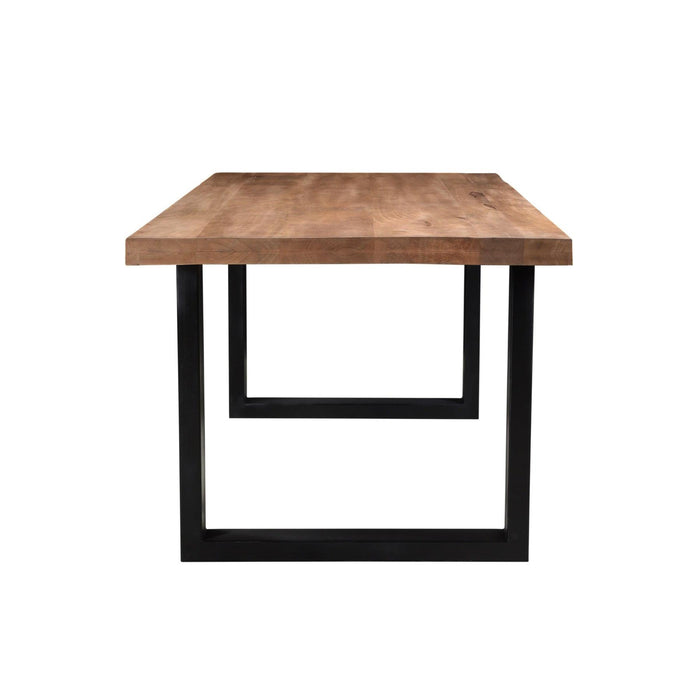 Brix Eettafel Mangohout Naturel hout 240x100 cm-Eettafels-Livingfurn