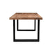 Brix Eettafel Mangohout Naturel hout 240x100 cm-Eettafels-Livingfurn