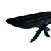 Brix Eettafel Mangohout Zwart 250x105 cm-Eettafels-Livingfurn