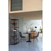 Brix Eettafel Marmer metaal 84x35x190 cm-Eettafels-Livingfurn