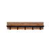 Brix Kapstok Mangohout Naturel hout 75 cm-Kapstokken-Livingfurn