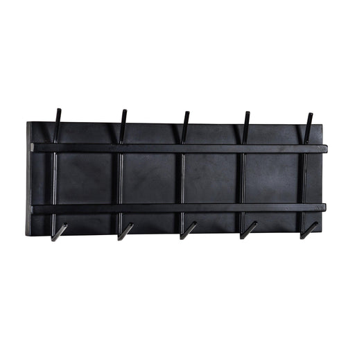 Brix Kapstok Mangohout Zwart 70 cm 70x12.5x29 cm-Kapstokken-Livingfurn