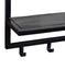 Brix Kapstok Mangohout Zwart 70 cm-Kapstokken-Livingfurn