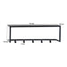 Brix Kapstok Mangohout Zwart 78 cm-Kapstokken-Livingfurn