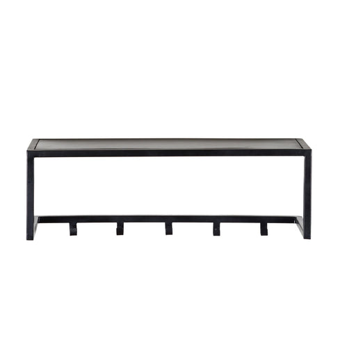 Brix Kapstok Mangohout Zwart 78 cm-Kapstokken-Livingfurn