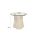 Brix Salontafel Beton Beige 50 cm-Salontafels-Livingfurn