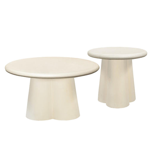 Brix Salontafel Beton Beige 80 cm 80x80x42 cm-Salontafels-Livingfurn