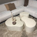 Brix Salontafel Beton Crème wit 28x49 cm-Salontafels-Livingfurn