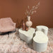 Brix Salontafel Beton Crème wit 28x49 cm-Salontafels-Livingfurn
