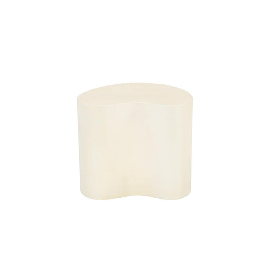 Brix Salontafel Beton Crème wit 28x49 cm-Salontafels-Livingfurn