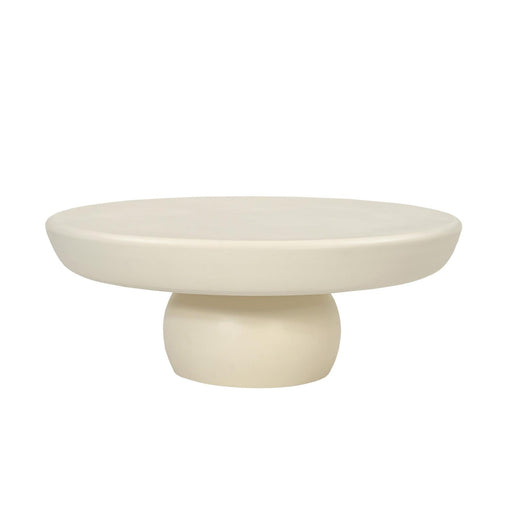 Brix Salontafel Beton Crème wit 80 cm 80x80x30 cm-Salontafels-Livingfurn