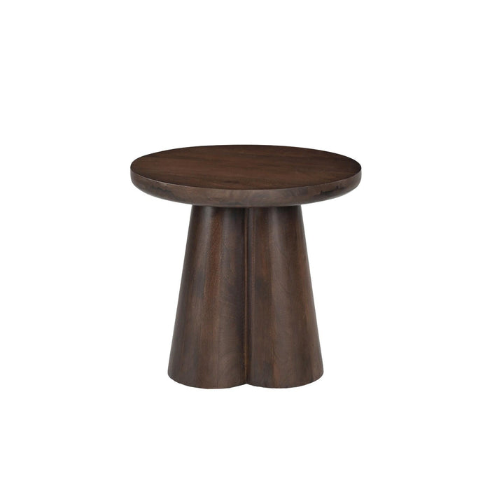 Brix Salontafel Mangohout Bruin 50 cm 50x50x49 cm-Salontafels-Livingfurn