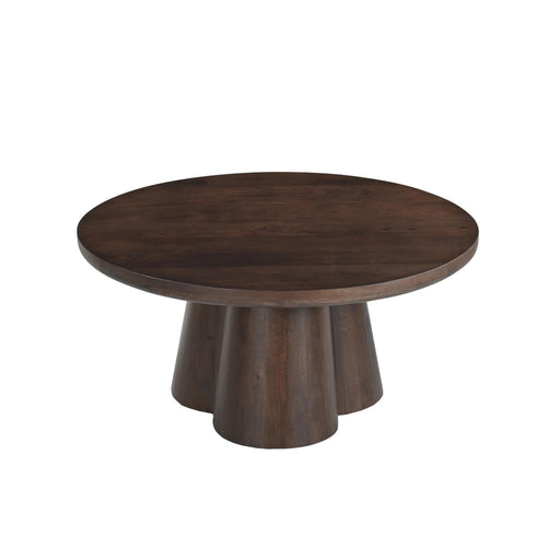 Brix Salontafel Mangohout Bruin 80 cm 80x80x39 cm-Salontafels-Livingfurn