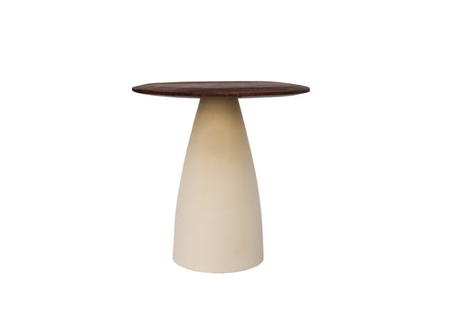 Brix Salontafel Mangohout Crème wit 43 cm-Salontafels-Livingfurn