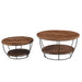 Brix Salontafel Mangohout Naturel hout 65 cm-Salontafels-Livingfurn