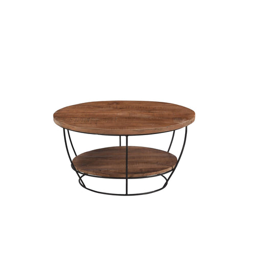 Brix Salontafel Mangohout Naturel hout 65 cm-Salontafels-Livingfurn
