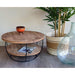 Brix Salontafel Mangohout Naturel hout 85 cm-Salontafels-Livingfurn