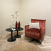 Brix Salontafel Mangohout Zwart 50 cm-Salontafels-Livingfurn