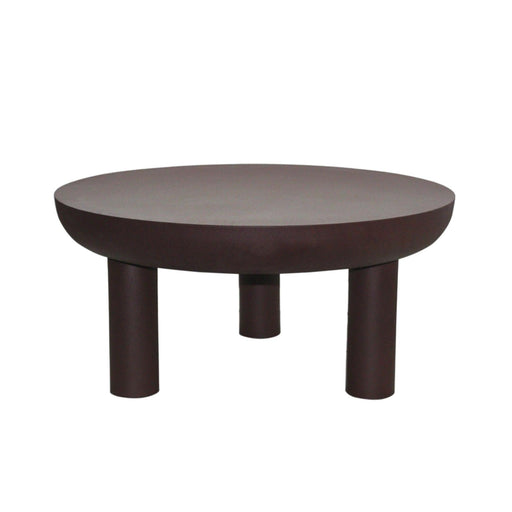 Brix Salontafel Metaal Bruin 85 cm 85x85x40 cm-Salontafels-Livingfurn