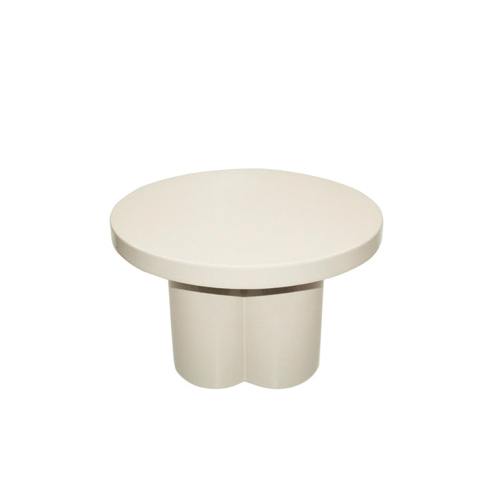 Brix Salontafel Metaal Wit 56 cm-Salontafels-Livingfurn