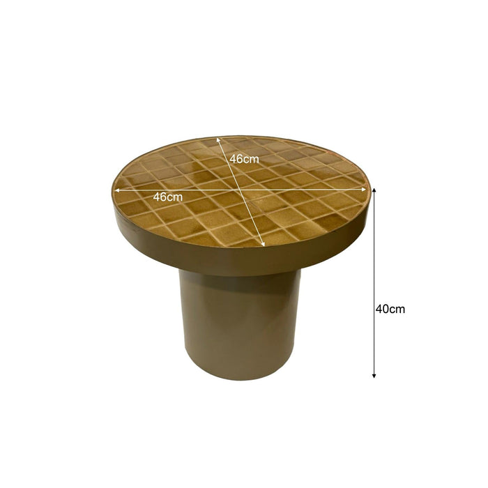 Brix Tylo Camel 46cm-Bijzettafels-Livingfurn