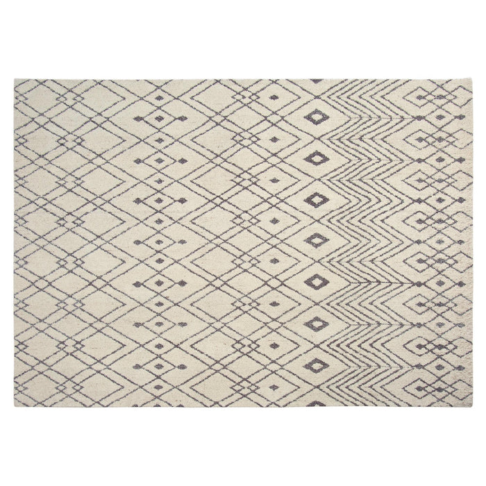 Brix Vloerkleed Katoen Beige 200x290 cm-Rechthoekige vloerkleden-Livingfurn