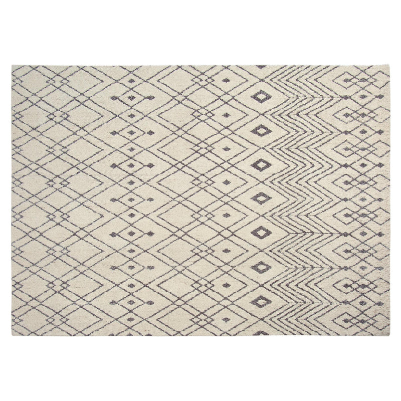 Brix Vloerkleed Katoen Beige 200x290 cm-Rechthoekige vloerkleden-Livingfurn