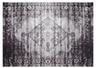 Brix Vloerkleed Katoen Zwart 240x170 cm-Rechthoekige vloerkleden-Livingfurn